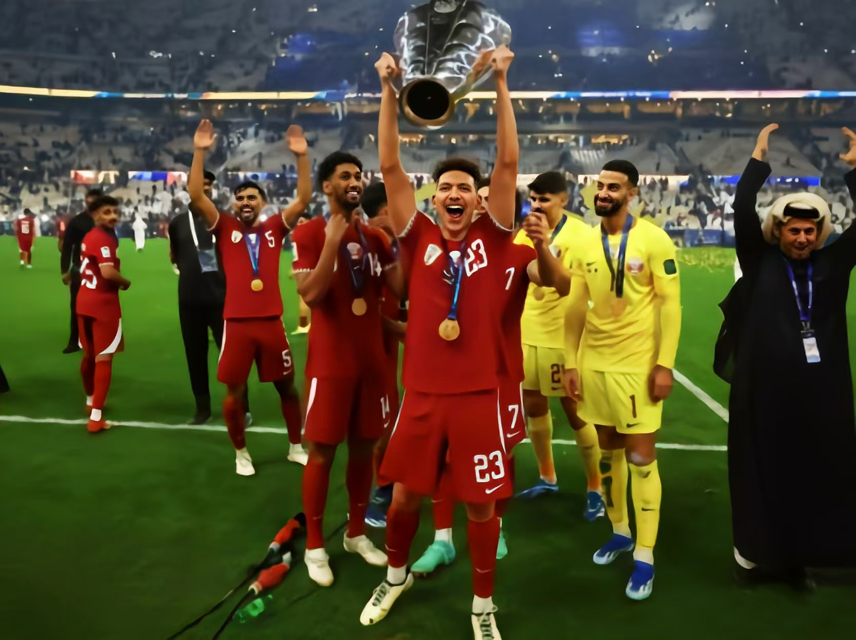 亚太地区足球队斩获国际比赛胜利