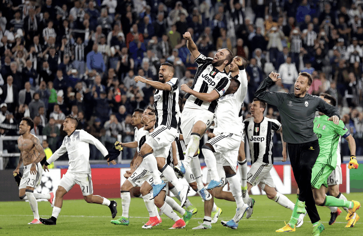 DB game-尤文图斯在顶尖欧洲比赛中赢得胜利