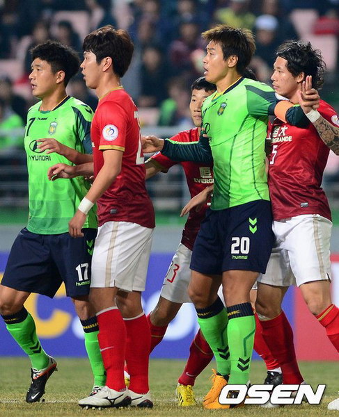 DB game-包含恒大力克全北，首回合客场1-0战胜对手取得领先优势的词条